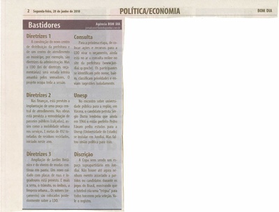 Bom Dia Jundiaí - 28/06/2010