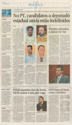Jornal de Jundiaí - 27/06/2010