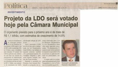 Jornal da Cidade - 29/06/2010