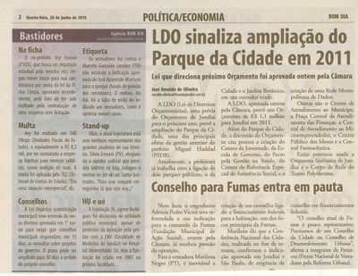 Bom Dia Jundiaí - 30/06/2010