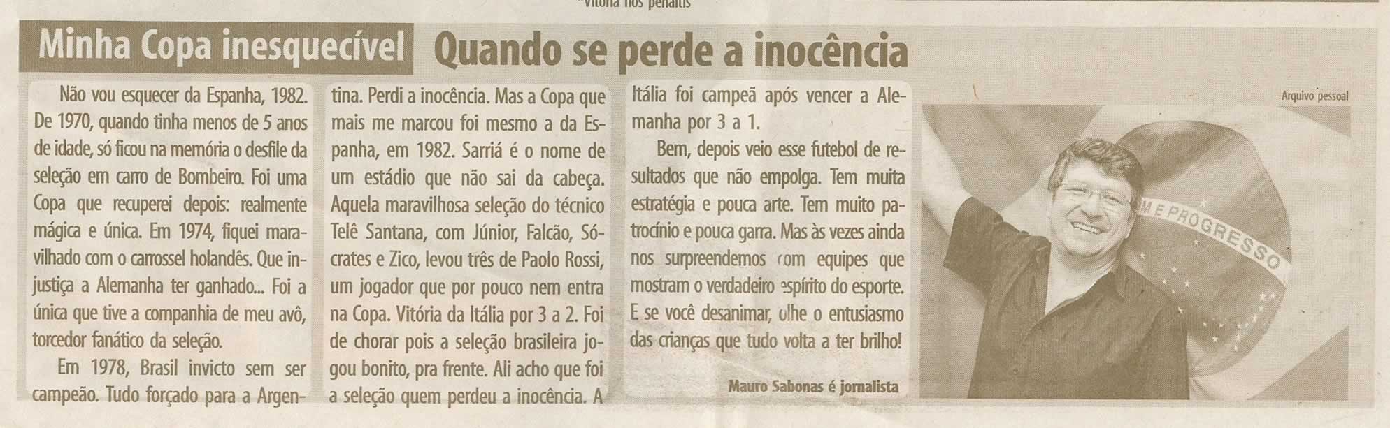 Bom Dia Jundiaí - 01/07/2010