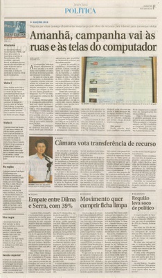 Jornal de Jundiaí - 05/07/2010
