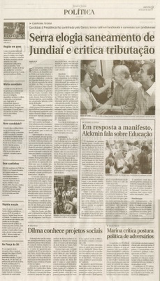 Jornal de Jundiaí - 08/07/2010
