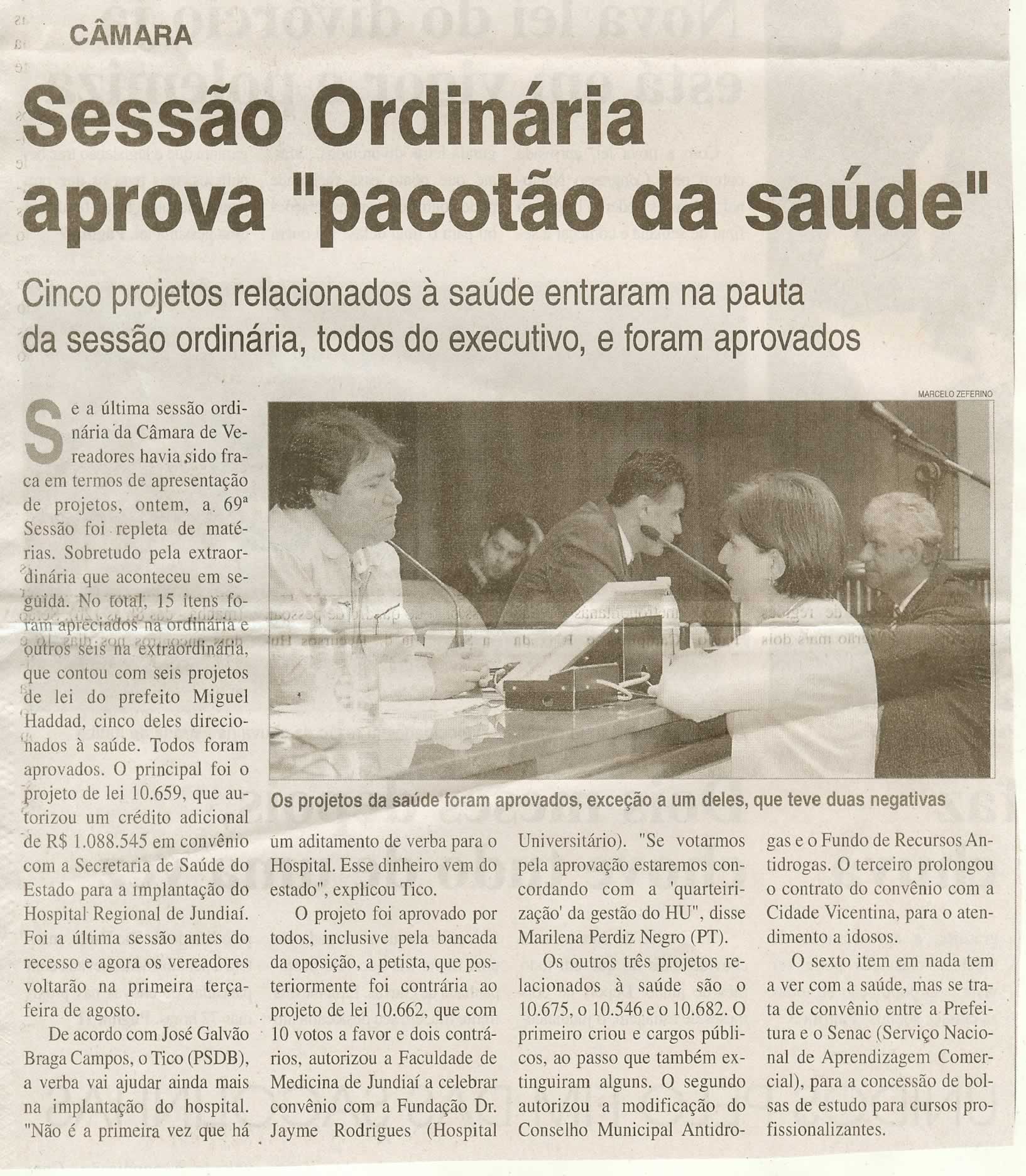 Jornal da Cidade - 14/07/2010