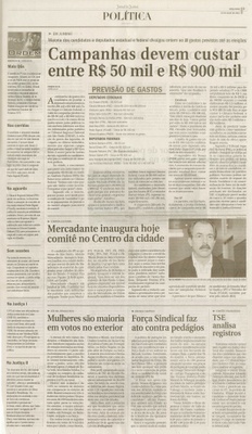 Jornal de Jundiaí - 20/07/2010