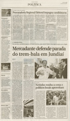 Jornal de Jundiaí - 21/07/2010