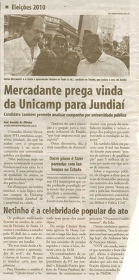 Bom Dia Jundiaí - 21/07/2010