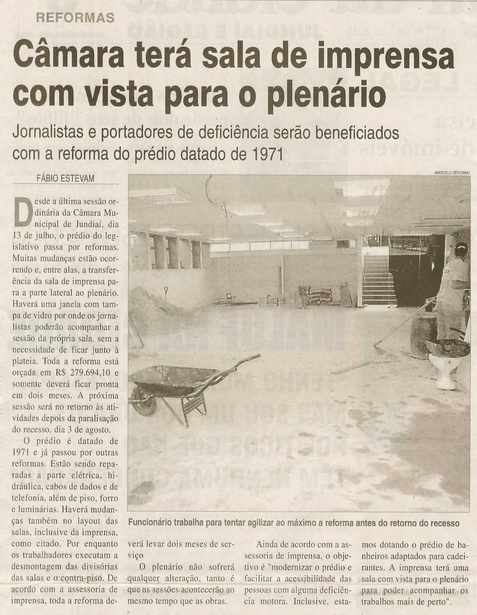 Jornal da Cidade - 29/07/2010