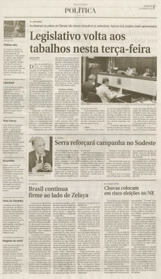 Jornal de Jundiaí - 02/08/2010