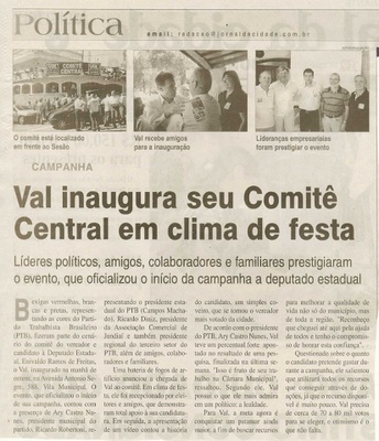 Jornal da Cidade - 01/08/2010