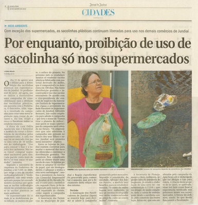 Jornal de Jundiaí - 05/08/2010