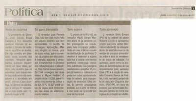 Jornal da Cidade - 11/08/2010