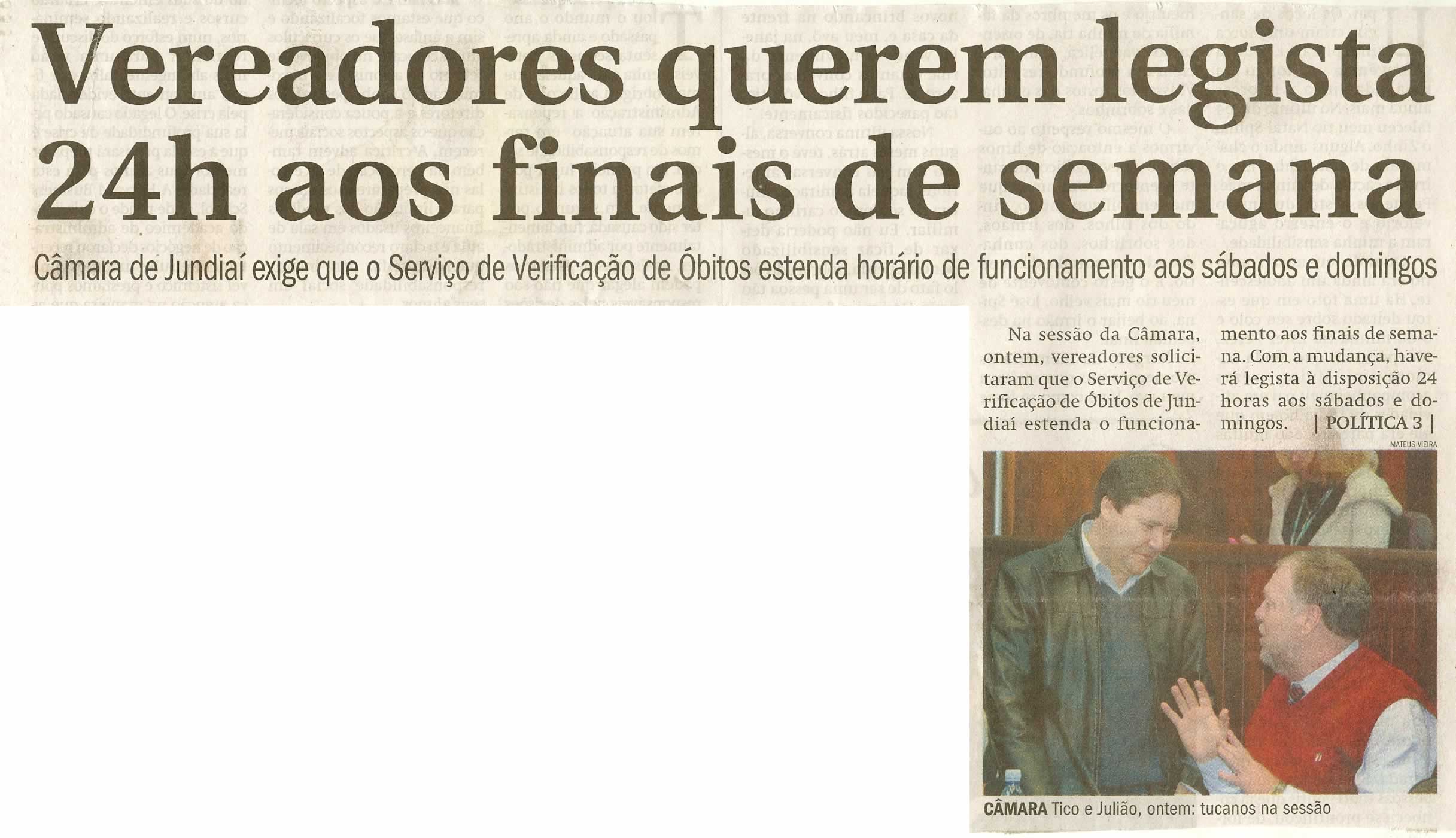 Jornal de Jundiaí - 11/08/2010