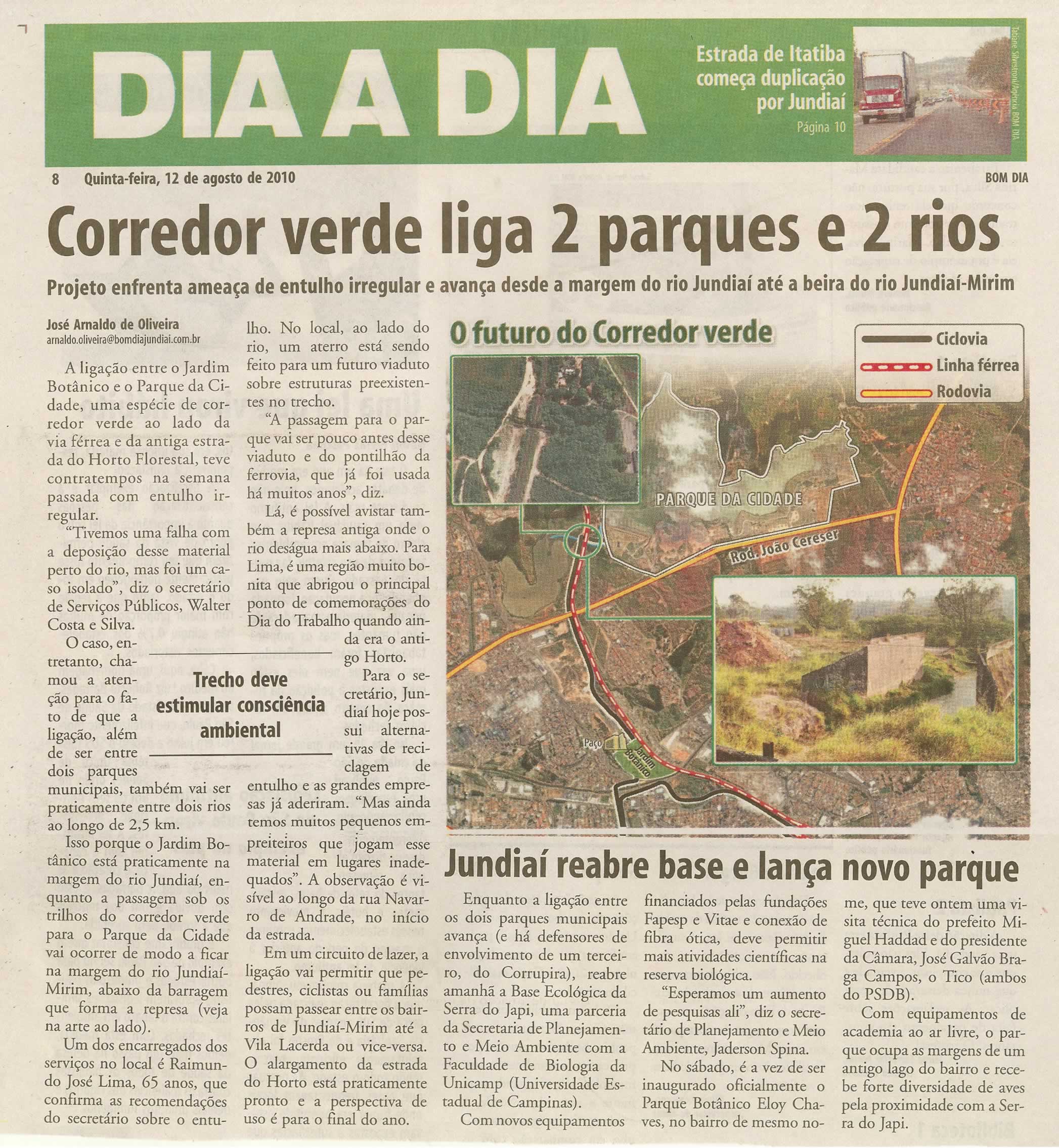 Bom Dia Jundiaí - 12/08/2010