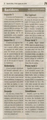 Jornal de Jundiaí - 18/08/2010