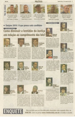 Bom Dia Jundiaí - 23/08/2010