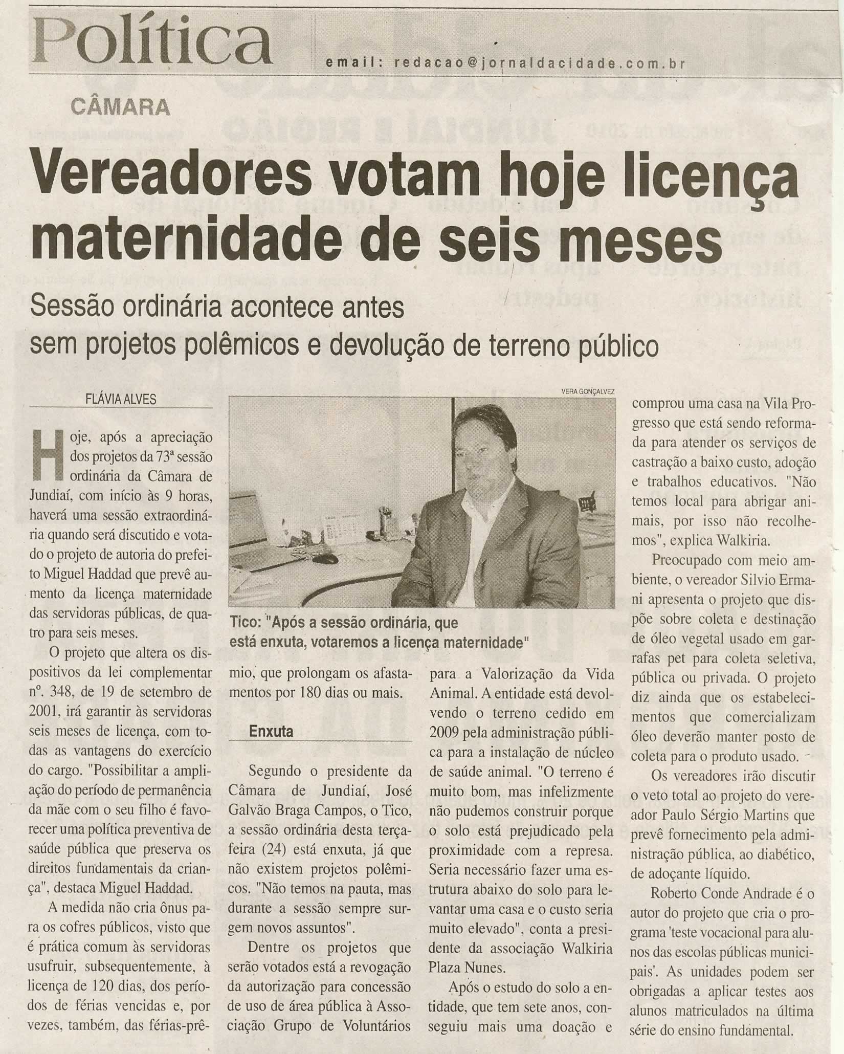 Jornal da Cidade - 24/08/2010