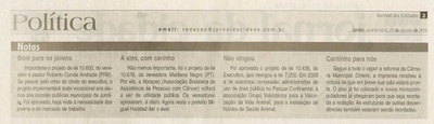 Jornal da Cidade - 25/08/2010