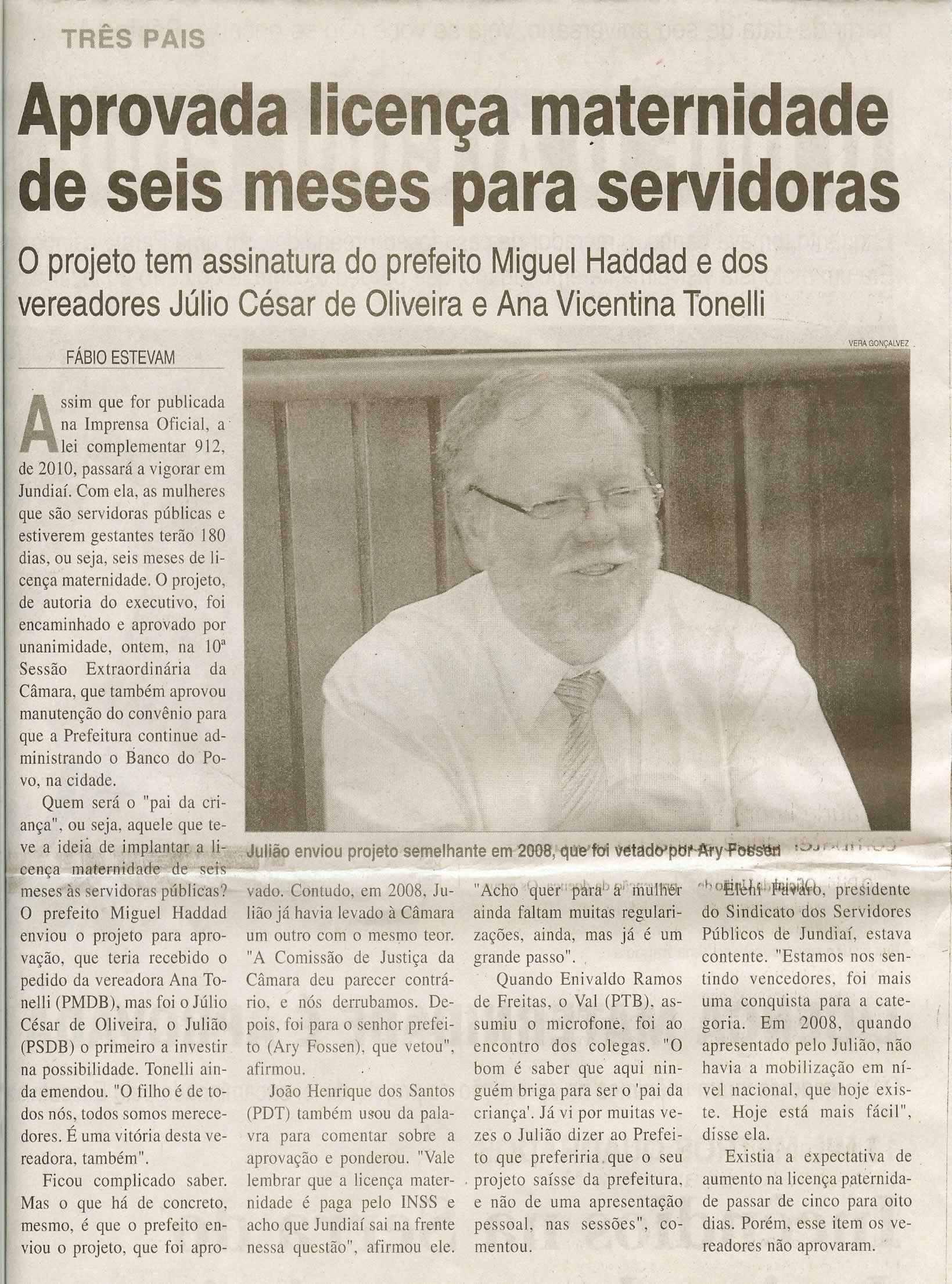 Jornal da Cidade - 25/08/2010