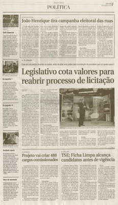 Jornal de Jundiaí - 26/08/2010