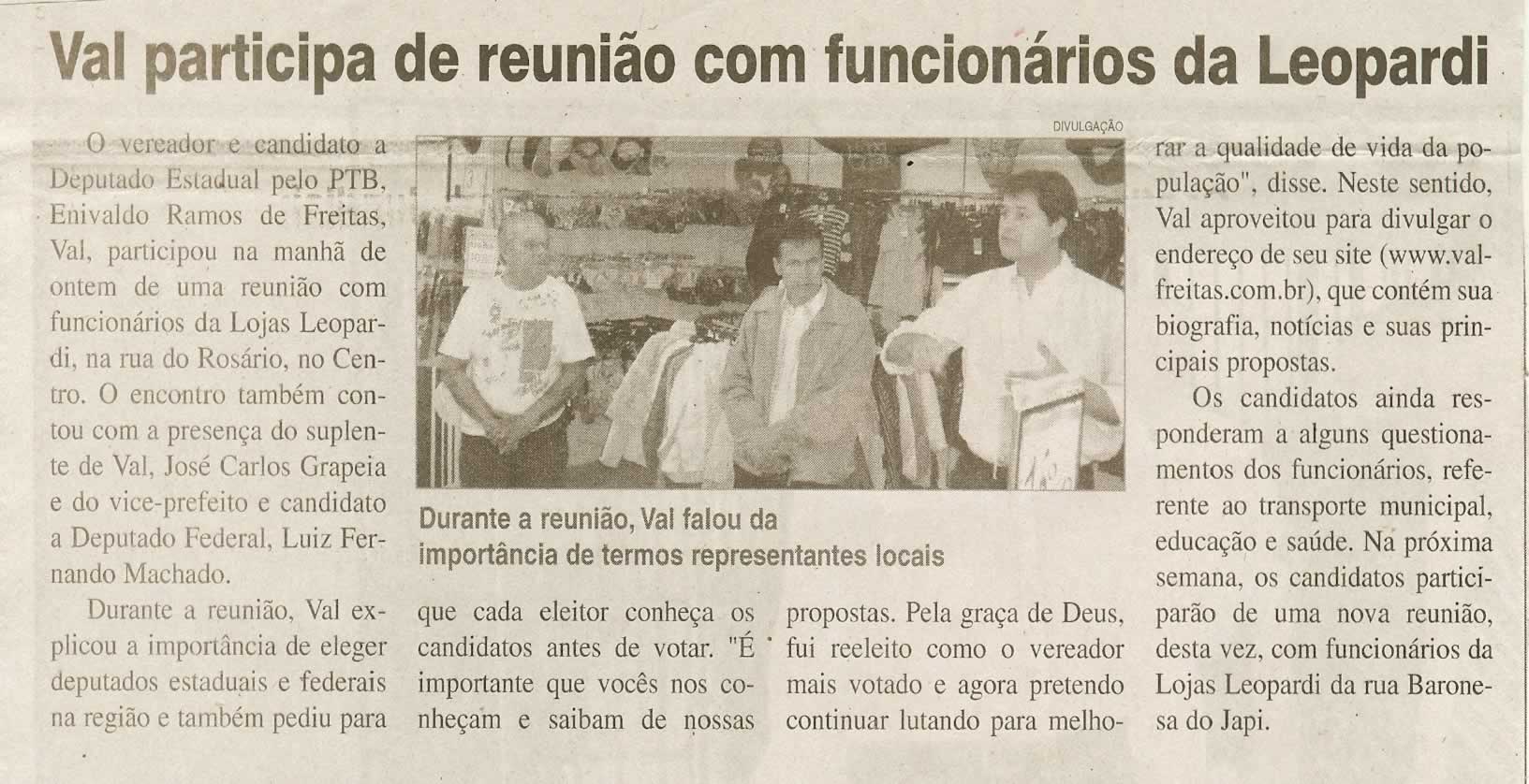Jornal da Cidade - 29/08/2010