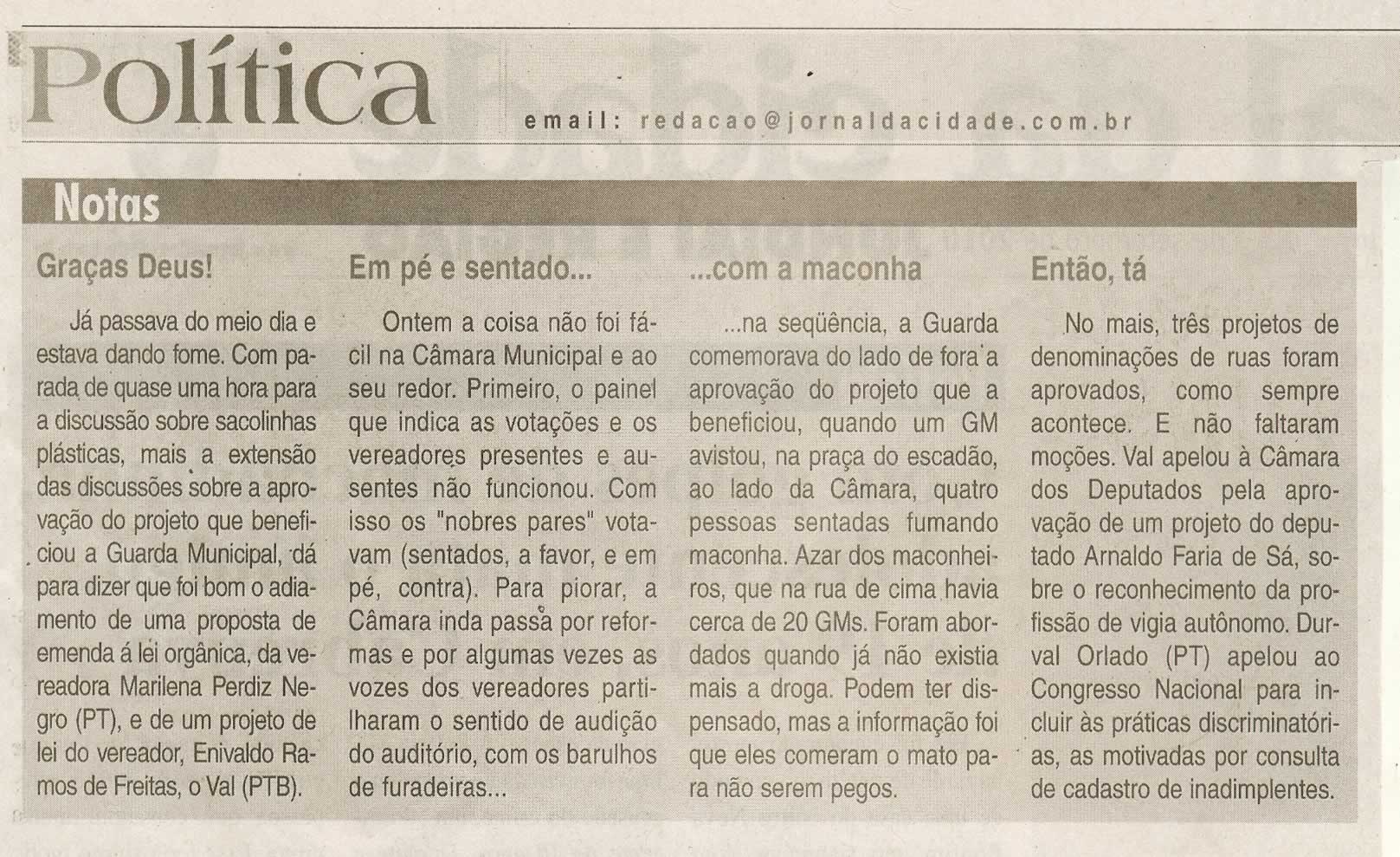 Jornal da Cidade - 01/09/2010
