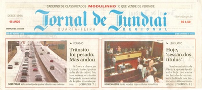 Jornal de Jundiaí - 08/09/2010