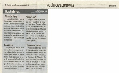 Bom Dia Jundiaí - 09/09/2010