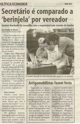 Bom Dia Jundiaí - 15/09/2010