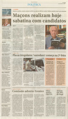 Jornal de Jundiaí - 18/09/2010