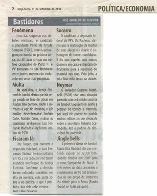 Bom Dia Jundiaí - 21/09/2010