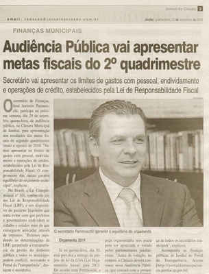Jornal da Cidade - 22/09/2010