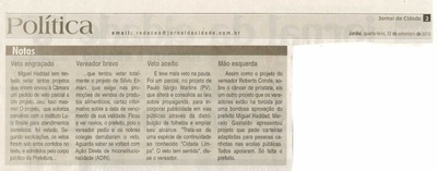 Jornal da Cidade - 22/09/2010