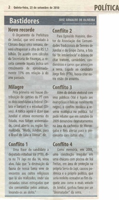 Bom Dia Jundiaí - 23/09/2010