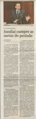 Jornal de Jundiaí - 30/09/2010