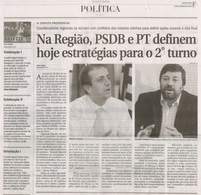 Jornal de Jundiaí - 13/10/2010