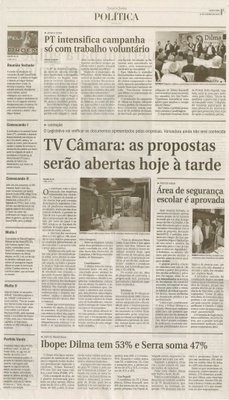 Jornal de Jundiaí - 14/10/2010