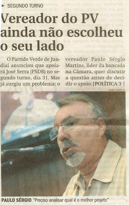 Jornal de Jundiaí - 19/10/2010