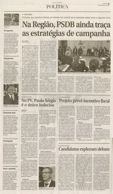Jornal de Jundiaí - 19/10/2010