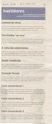 Bom Dia Jundiaí - 21/10/2010