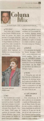 Jornal da Cidade - 28/10/2010