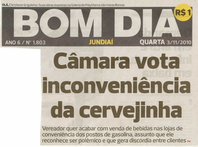 Bom Dia Jundiaí - 03/11/2010