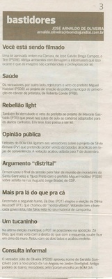 Bom Dia Jundiaí - 04/11/2010