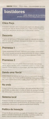 Bom Dia Jundiaí - 09/11/2010