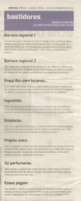 Bom Dia Jundiaí - 10/11/2010