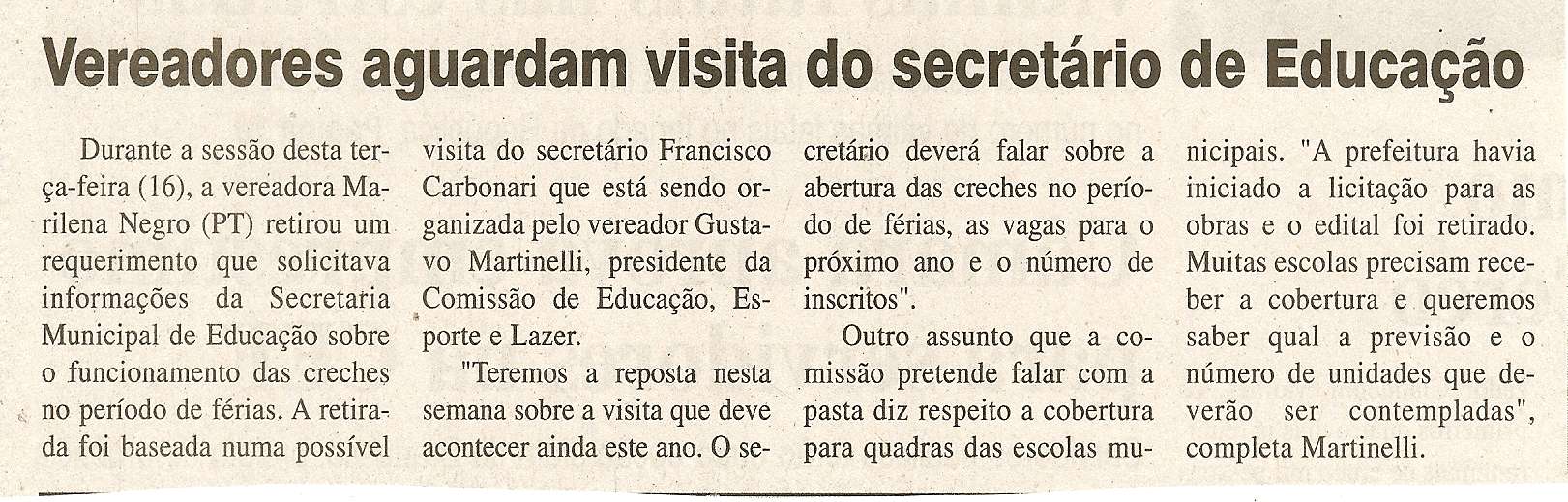 Jornal da Cidade - 17/11/2010
