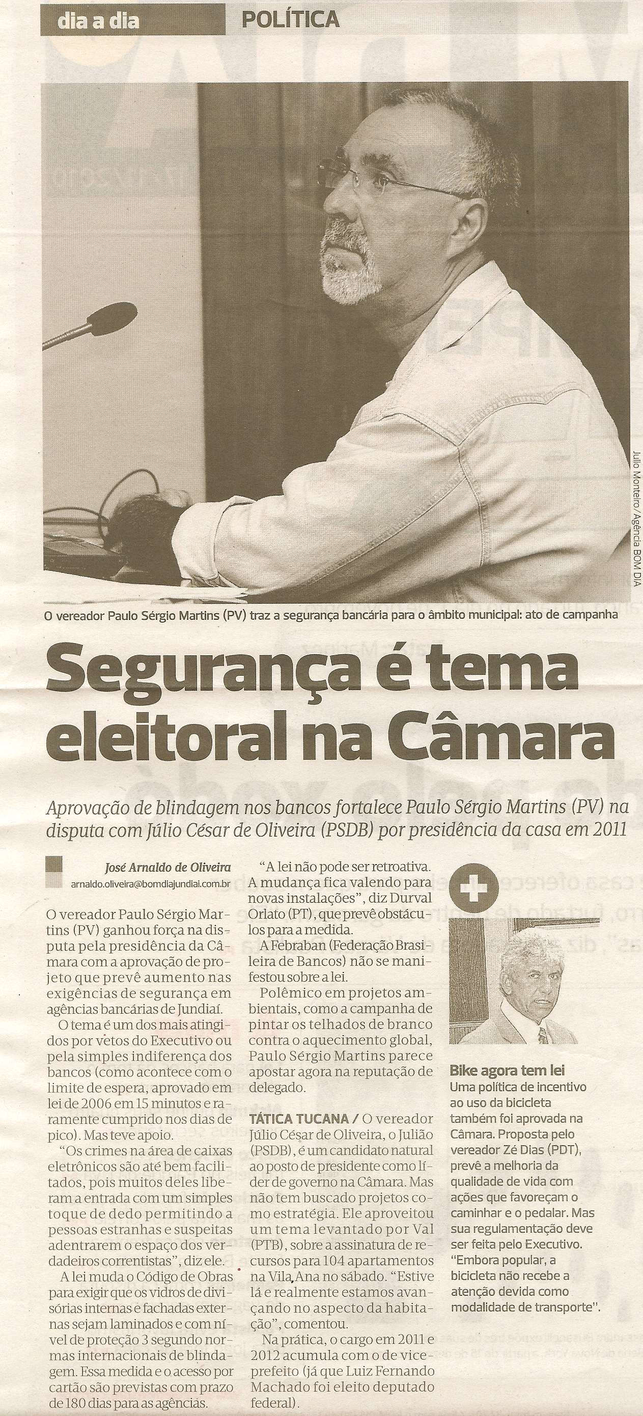 Bom Dia Jundiaí - 17/11/2010