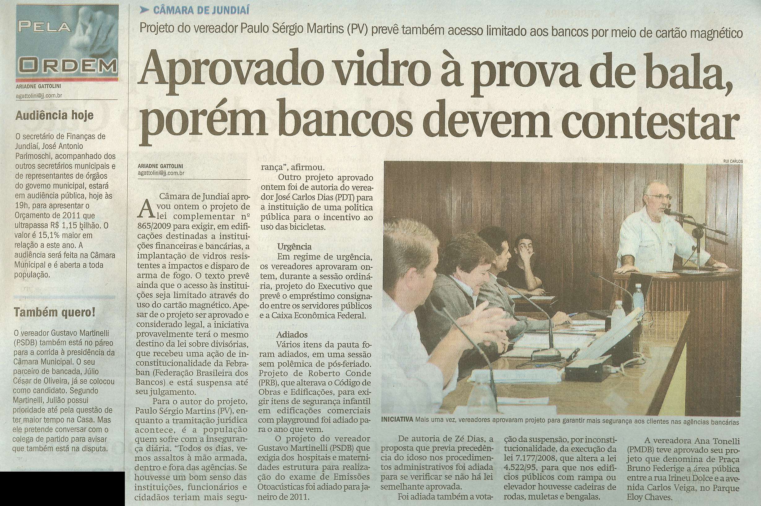 Jornal de Jundiaí - 17/11/2010
