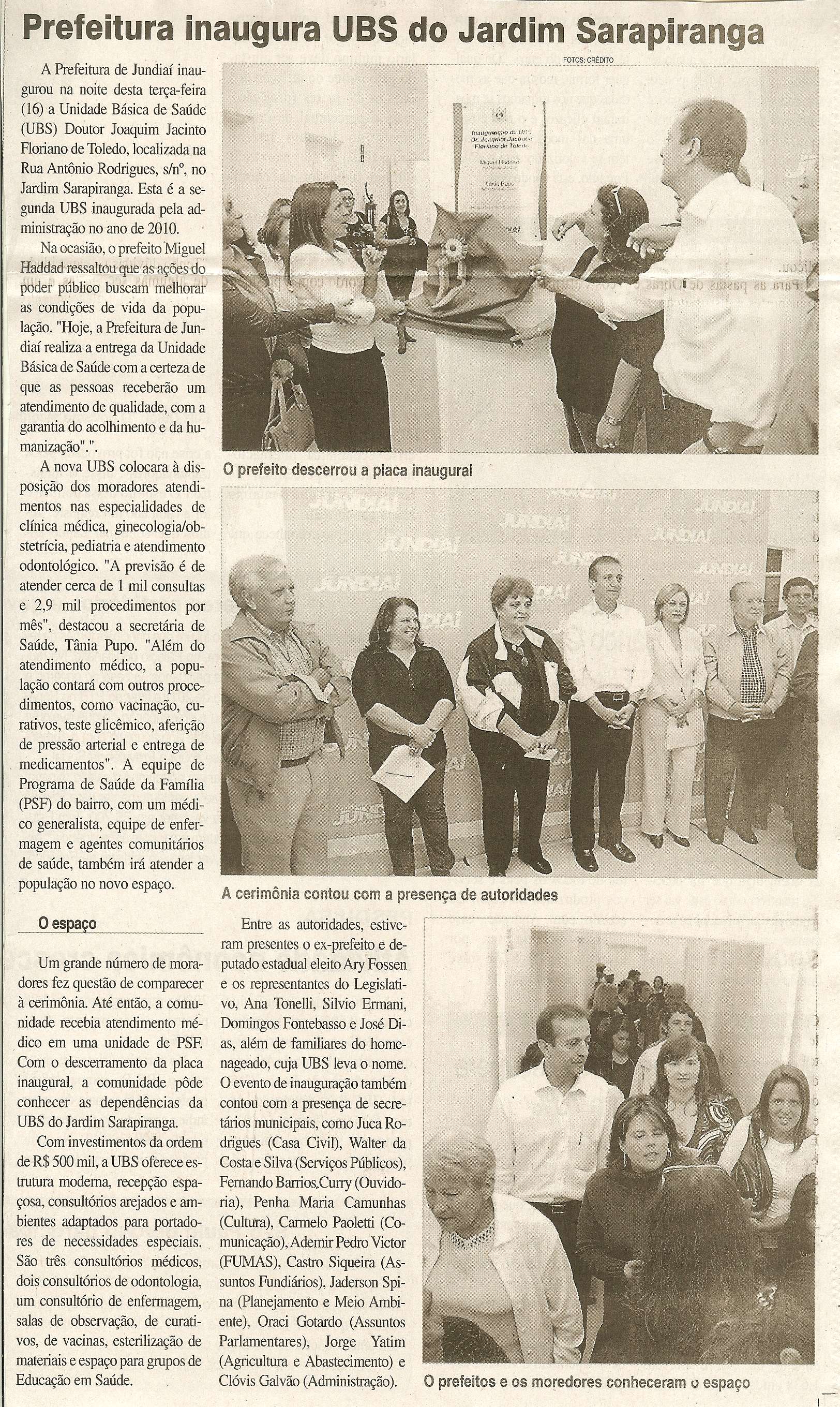 Jornal da Cidade - 18/11/2010