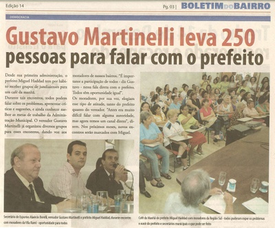 Boletim do Bairro - 01/11/2010